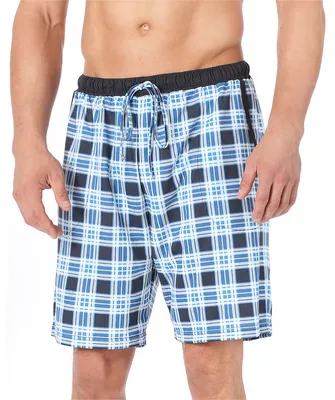 Image de Timone Hommes Pantalon de pyjama Court TI30-114 [Carreauxrt7 (9632301), S]