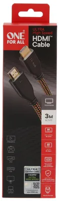 Image de One for All 3.0m Câble HDMI 2.1 ultra haut débit (CC5230)