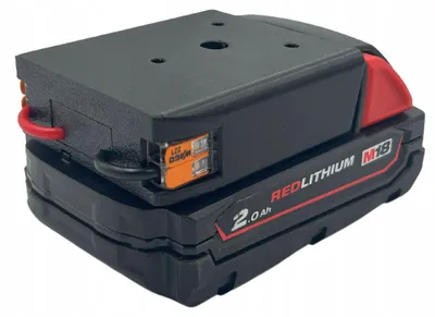 Obrázek produktu pro FUN3D Adaptér pro baterie Milwaukee M18 s konektory WAGO