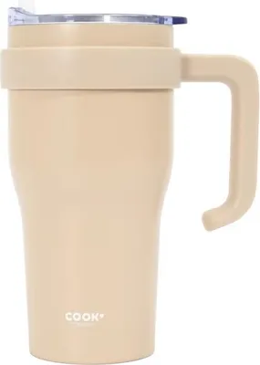 Obrázok produktu pre CMP KA0583 Termohrnek s uchem a brčkem 600 ml, béžový
