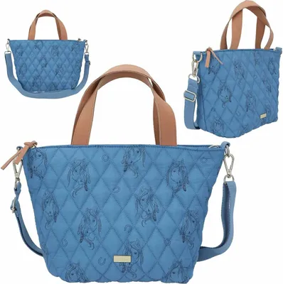 Produktbild von Miss Melody|Depesche Miss Melody Mini Shopper BLUE QUILT