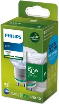 Immagine prodotto di LED GU10 Spot 50W 375lm 3000K Classe energetica A