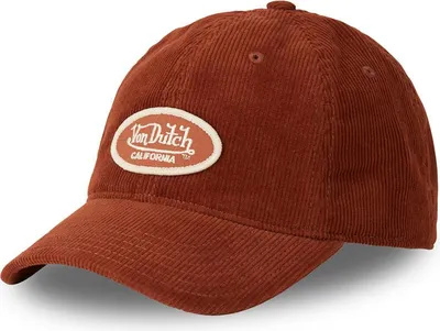 Produktbild von Von Dutch Originals Dad Cap - CORD - Velour Brown
