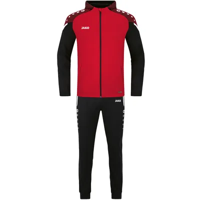 Produktbild von JAKO Unisex Präsentationsanzug Performance, Farbe:rot/schwarz, Größe:M