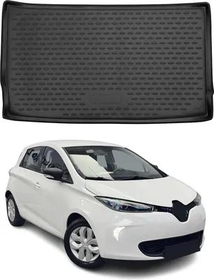 Image de Tapis de coffre pour Renault Zoe 2012-2021 Caoutchouc TPE Noir
