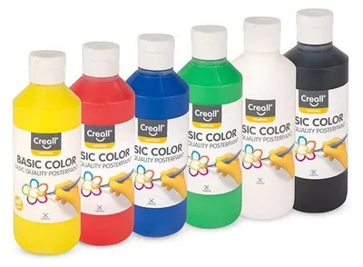 Immagine prodotto di Vernice per poster Creall Basic da 250 ml, bianca