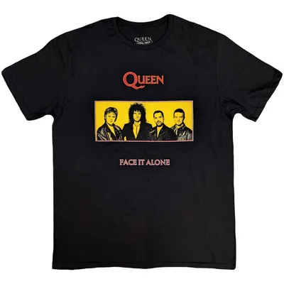 Obrázek produktu pro Queen Face It Alone Panel Black XL Tričko