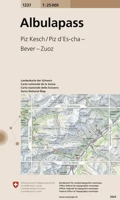 Produktbild von Swisstopo 1 : 25 000 Albulapass