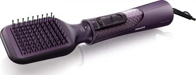 Produktbild von Philips ProCare Styler mit 5 Stylingaufsätzen, Heißluftbürste, Warm, Schwarz, Violett, Hängender Ring, 2 m, 1000 W
