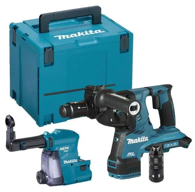 Produktbild von Makita hebr281zwj Akku-Bohrhammer mit Staubabsaugung | 2x18V Li-Ion | sds-plus -MR281zwj