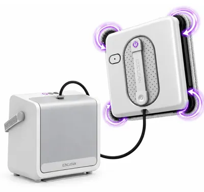 Imagen del producto de Robot Limpiacristales con Estación eziclean®Windobot S15 ULTRA