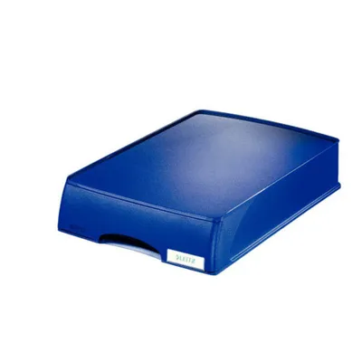 Obrázek produktu pro Leitz Letter Tray Plus 52100035 DIN A4 stohovatelný PS modrý