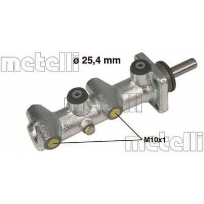 Produktbild von METELLI 05-0110 Bremszylinder Hauptbremszylinder für FIAT DUCATO Kasten (290) DUCATO Pritsche/Fahrgestell (290) DUCATO Kasten (280) für IVECO