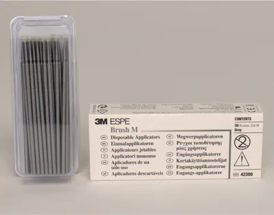 Produktbild von Einmalapplikatoren grau  M  50St