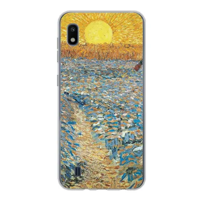 Produktbild von MuchoWow® Handyhülle Schutzhülle Hülle für Samsung Galaxy A10 Der Sämann - Vincent van Gogh Silikon Softcase Handy Hülle - Schutzhülle