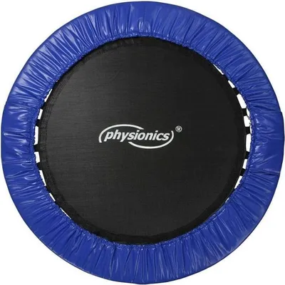 Zdjęcie produktu dla Trampolina Physionics® Fitness - średnica Ø 91 cm, do użytku wewnątrz i na zewnątrz, maks.: 100 kg, z osłoną krawędzi - trampolina dla dzieci, trampolina ogrodowa, mini trampolina