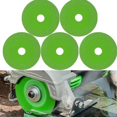 Produktbild von 5-teiliges Set 100 mm x 15 mm Diamanttrennscheiben, Glastrennscheiben, Trennscheiben