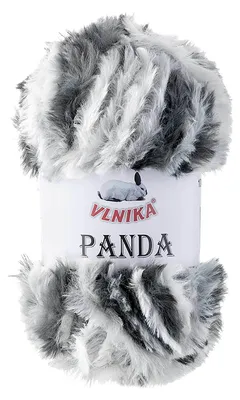 Produktbild von 100g Strickgarn Panda Strick-Wolle Kunstfell Kuschelwolle Plüschwolle - Farbwahl