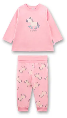 Produktbild von Sanetta Mädchen-Schlafanzug rosa Esel 104