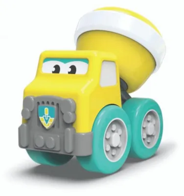 Imagen del producto de BB Junior - Coche de juguete Drive' n Rock - Camión mezclador de cemento con tambor. Juguete musical