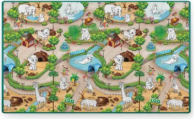 Obrázok produktu pre Rolovaná penová podložka na vyfarbovanie 200 x 120 x 0,3 cm Ricokids RK-343