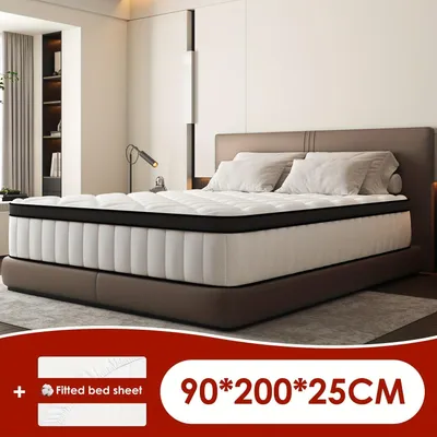 Produktbild von Taschenfederkernmatratzen - 7-Zonen-Matratzen - Ergonomische Matratzen - Boxspringmatratzen - Einzelbettenmatratzen