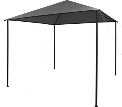 Produktbild von Pavillon 3x3 m Anthrazit Stoff und Stahl 180 g/m²