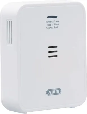 Produktbild von ABUS Kohlenmonoxid-Melder COWM370 - CO-Melder mit 7-Jahres-Sensor, 85 dB lautem Alarm; Prüftaste & 3 Jahre Batterielebensdauer - Weiß