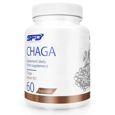 Produktbild von SFD Chaga-Pilz Extrakt, 60 Kapseln