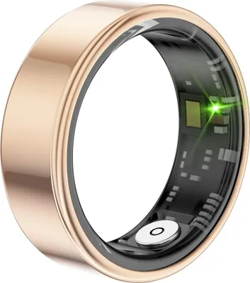 Produktbild von INF Intelligenter Ring: Herzfrequenz, Blutsauerstoff, Schlaf, IP68, 30 Tage Gold 9
