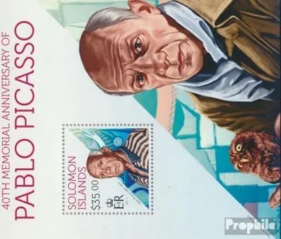 Produktbild von Briefmarken Salomoninseln 2013 Mi Block 220 (kompl. Ausg.) postfrisch Pablo Picasso