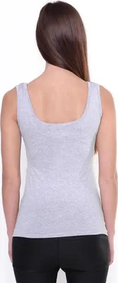 Produktbild von Damen Urban Basic Tank Top Shirt Fitness ; Grau Meliert XS/S 34/36