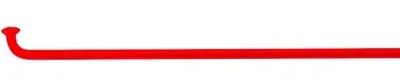 Produktbild von Speiche 2.0 x 255 rot