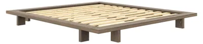 Produktbild von Drawer Japan, Plattformbett, König, Rechteckig, Holz, Braun, 300 kg