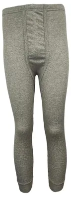 Produktbild von Herren Unterhose Thermo Funktionsunterhose Lange Unterhosen Unterwäsche Grau/S/5