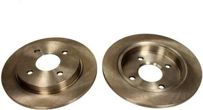 Produktbild von 2x MAXGEAR Bremsscheibe 19-0781 hinten für FORD Fiesta Mk6 Schrägheck (JA8 JR8)