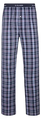Produktbild von s.Oliver Webhose blau-kariert Größe 56/58