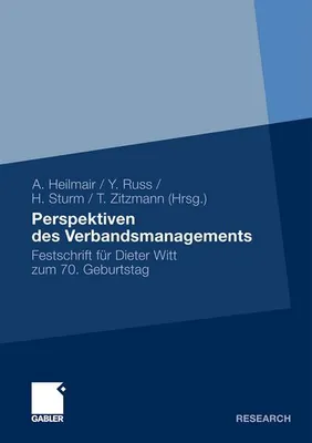 Zdjęcie produktu dla Perspektiven des Verbandsmanagements