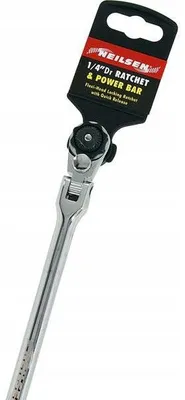 Produktbild von Neilsen Gelenkgriff-Umschaltknarre 340mm 1/4 Zoll