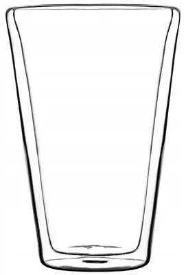Obrázok produktu pre Sklenené poháre na kávu – dvojstenné termo poháre – 470 ml – sada 6 ks – sklo – na kávu, čaj, latte