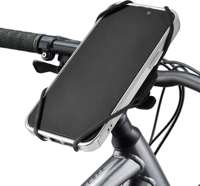 Produktbild von Fahrrad Handyhalterung, 4.0 - 7.2 Zoll, Silikon, vibrationsdämpfend, für Fahrrad