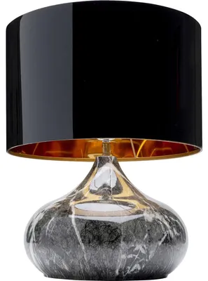 Produktbild von Kare Design Tischlampe Mamo Deluxe, grau, 37x31x31 cm (H/B/T)