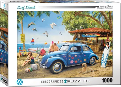Immagine prodotto di Surf Shack - Puzzle da 1000 pezzi - Formato 68x48 cm