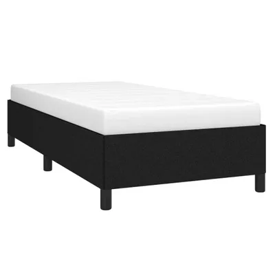 Produktbild von vidaXL Bettgestell ohne Matratze Schwarz 100x200 cm Stoff