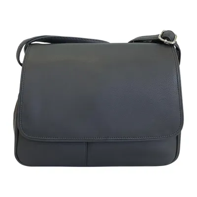 Produktbild von C09102 Cinino Echt Ledertasche Dunkelblau