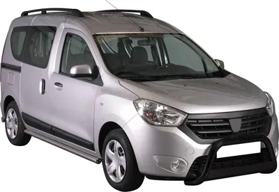 Produktbild von Frontbügel Frontschutzbügel für Dacia Dokker 2012-2017 ø63mm Stahl Schwarz