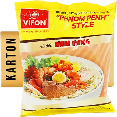 Produktbild von Vifon Hu Tieu Nam Vang Instant Reisnudelsuppe 30x60g