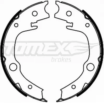 Produktbild von TOMEX brakes Bremsbackensatz Trommelbremse Hinten für TOYOTA AVENSIS Kombi (T25) 172mm TX 21-86