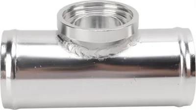 Image de bride de soupape de décharge de 2,5 pouces en alliage d'aluminium, couleur argent, inoxydable, remplacement universel pour HKS SSQV SQV