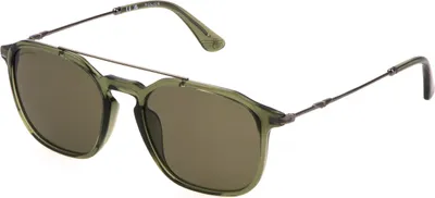 Produktbild von Police SPLL76 G61P VERDE TRASPARENTE LUCIDO 53/19/145 Herren Sonnenbrillen